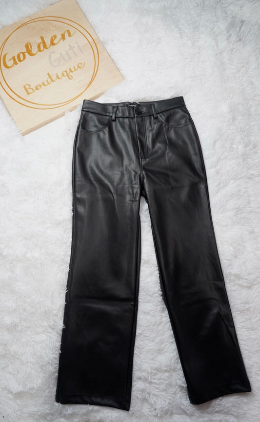 Faux Leather Pants